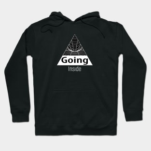 Going Inside Toroid Geometric Shape Design Hoodie